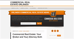 Desktop Screenshot of commercialrealestateorlando.net